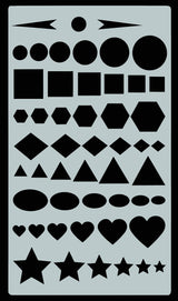 Essentials Dotted Journal Stencil Set