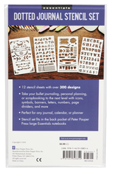 Essentials Dotted Journal Stencil Set