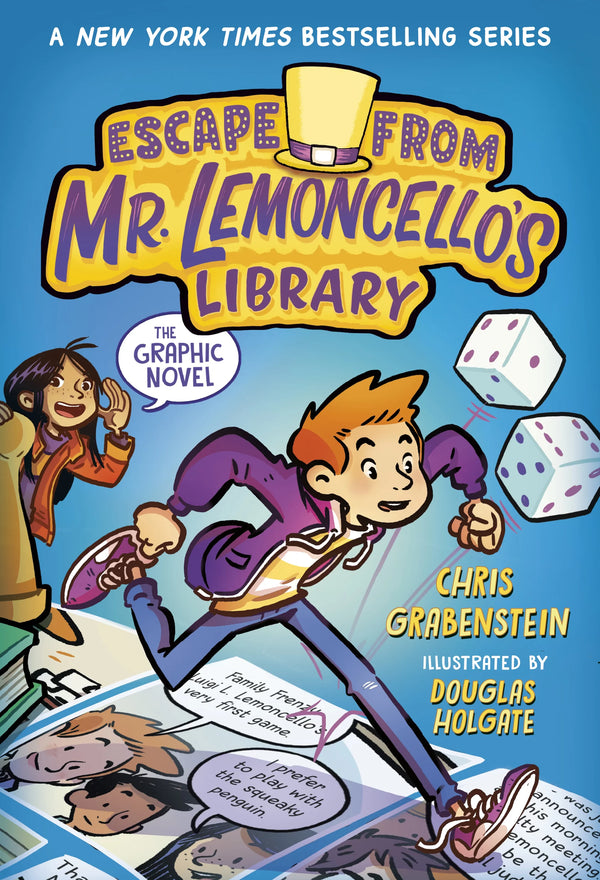 Escape from Mr. Lemoncello's Library: The Graphic Novel, Chris Grabenstein and Douglas Holgate