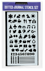 Essentials Dotted Journal Stencil Set