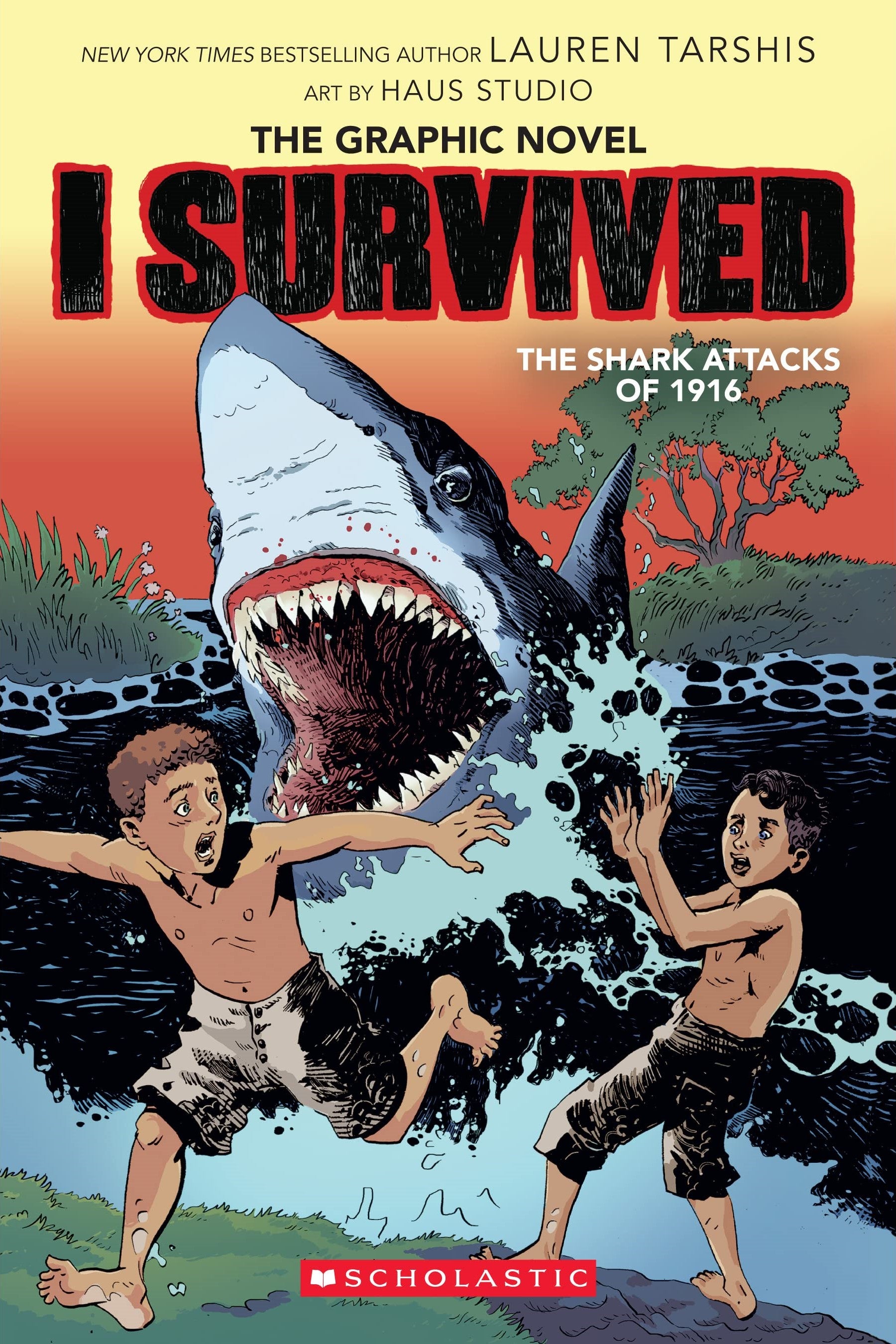 I Survived: The Shark Attacks of 1916: The Graphic Novel, Lauren Tarsh –  Bound Booksellers