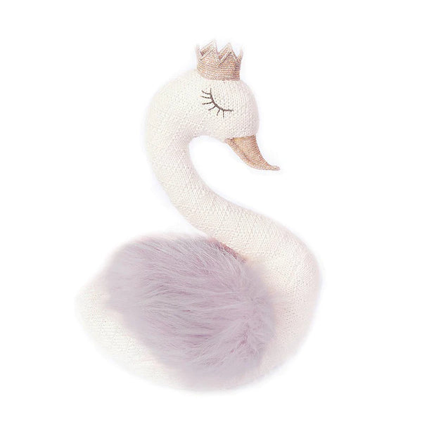 Sofi Knit Swan Plush Toy