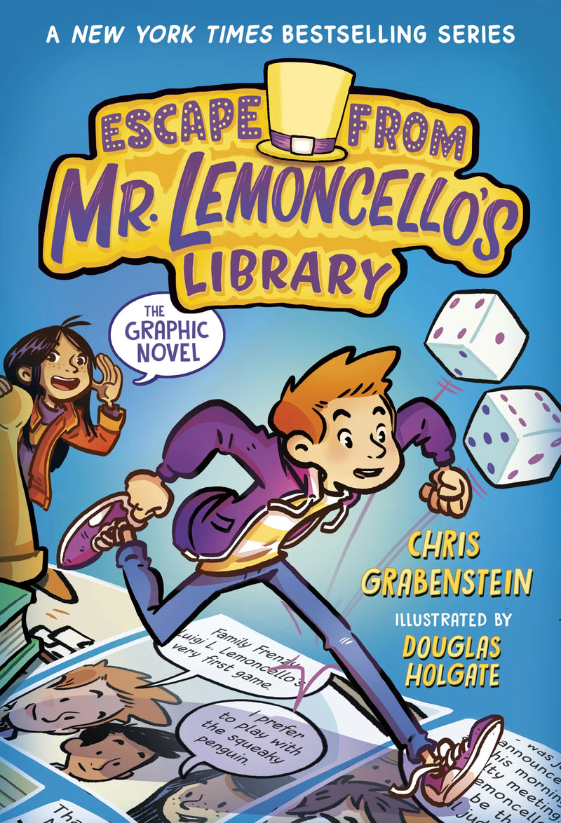 Escape from Mr. Lemoncello's Library: The Graphic Novel, Chris Grabenstein and Douglas Holgate