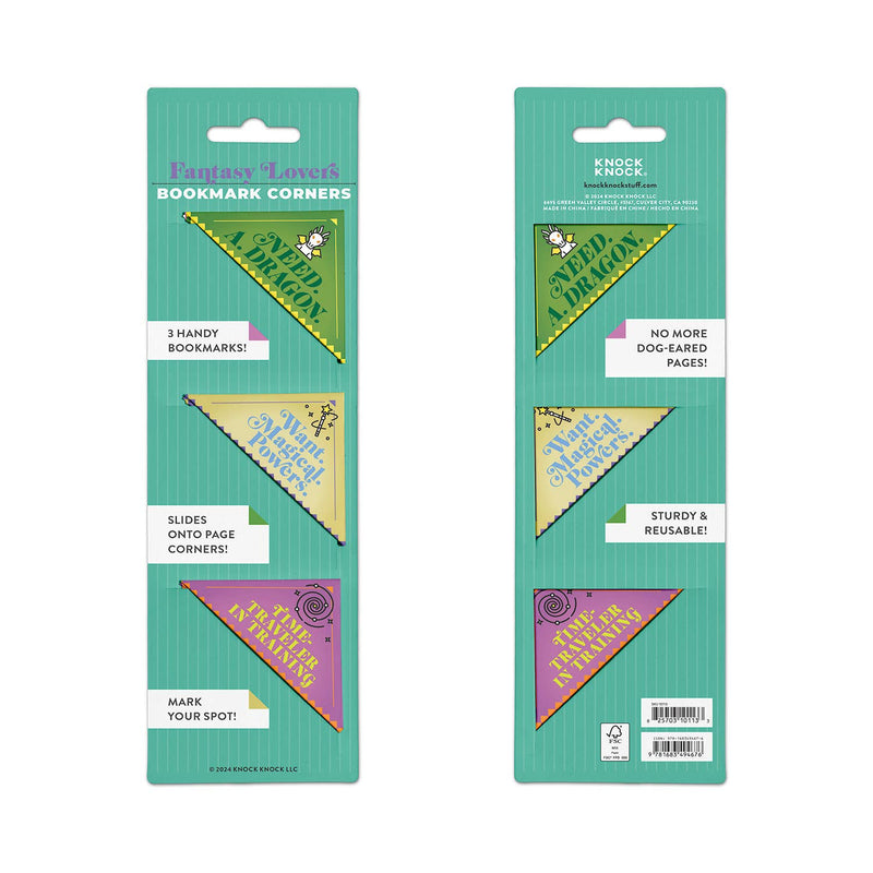 Fantasy Lovers Bookmark Corners
