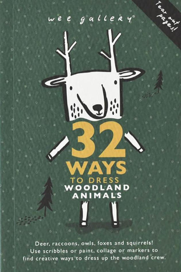 32 Ways to Dress Woodland Animals Activity Book