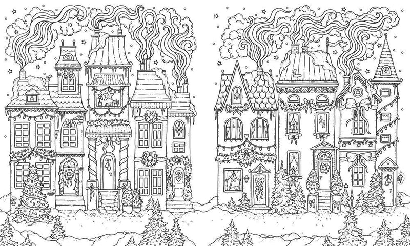 Merry Christmas Coloring Book, Hanna Karlzon