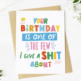 One of the Few Birthday Card