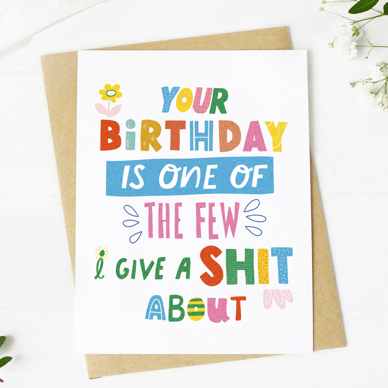 One of the Few Birthday Card