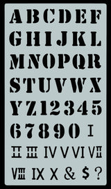 Essentials Dotted Journal Stencil Set