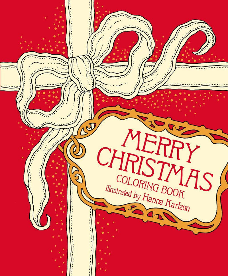 Merry Christmas Coloring Book, Hanna Karlzon