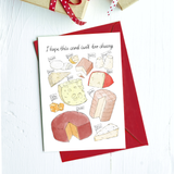 I Hope This Card Isn't Too Cheesy