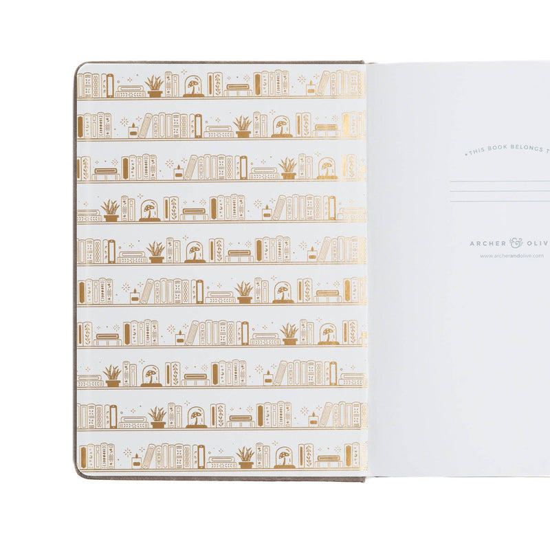 A5 Lined: Bookshelf
