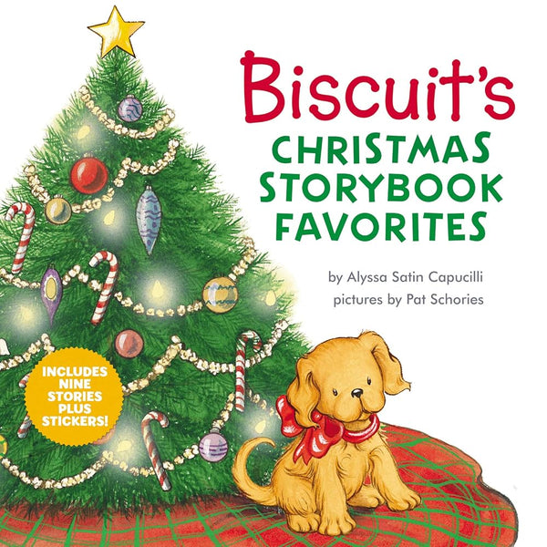 Biscuit's Christmas Storybook Favorites: Includes 9 Stories Plus Stickers! cover image