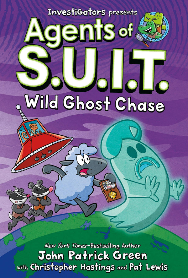 InvestiGators: Agents of S.U.I.T. (Book 3): Wild Ghost Chase, John Patrick Green and Christopher Hastings & Pat Lewis