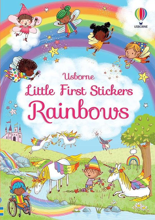 Little First Stickers Rainbows cover image