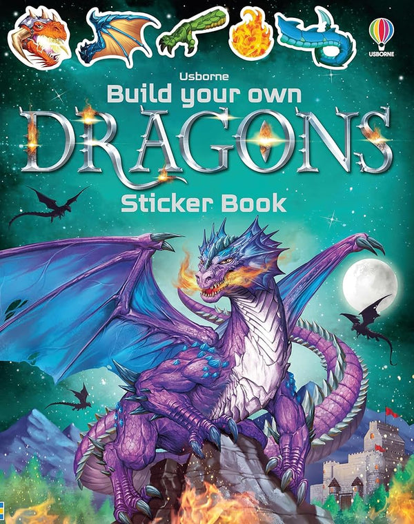 Build Your Own Dragons Sticker Book (Build Your Own Sticker Book) cover image