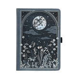 A5 Lined: Moonlit Garden