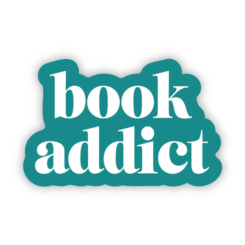 Book addict Sticker