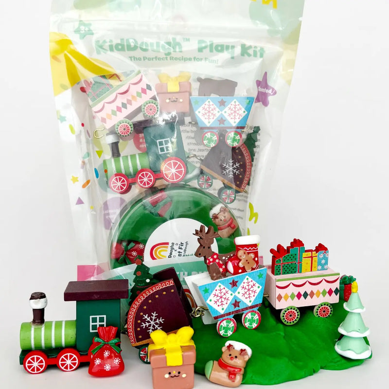 Christmas Train Kiddough Play Kit