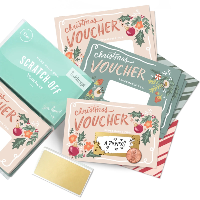 Scratch-Off Christmas Vouchers