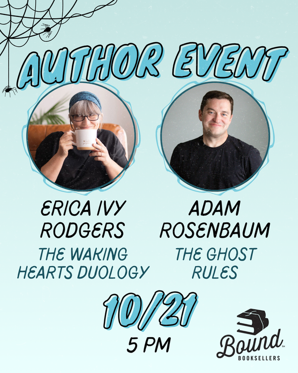 Author Event: Erica Ivy Rodgers, Adam Rosenbaum