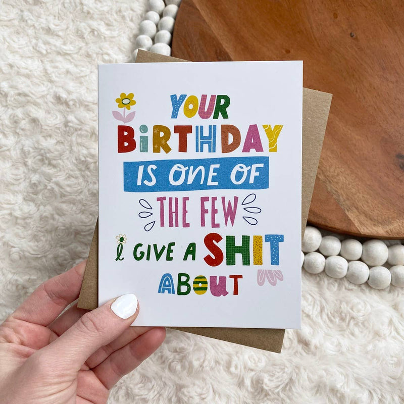 One of the Few Birthday Card