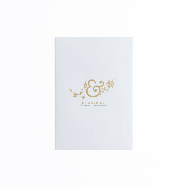 Swirling Leaves Stickers