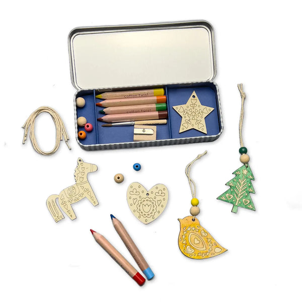 Folk Art Christmas Decoration Kit