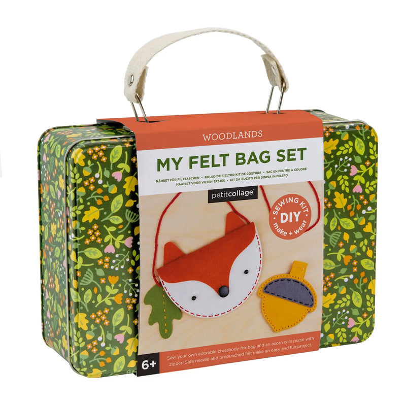 Woodlands Felt Bag Sewing Kit