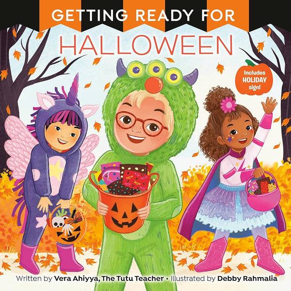 Getting Ready for Halloween, Vera Ahiyya and Debby Rahmalia