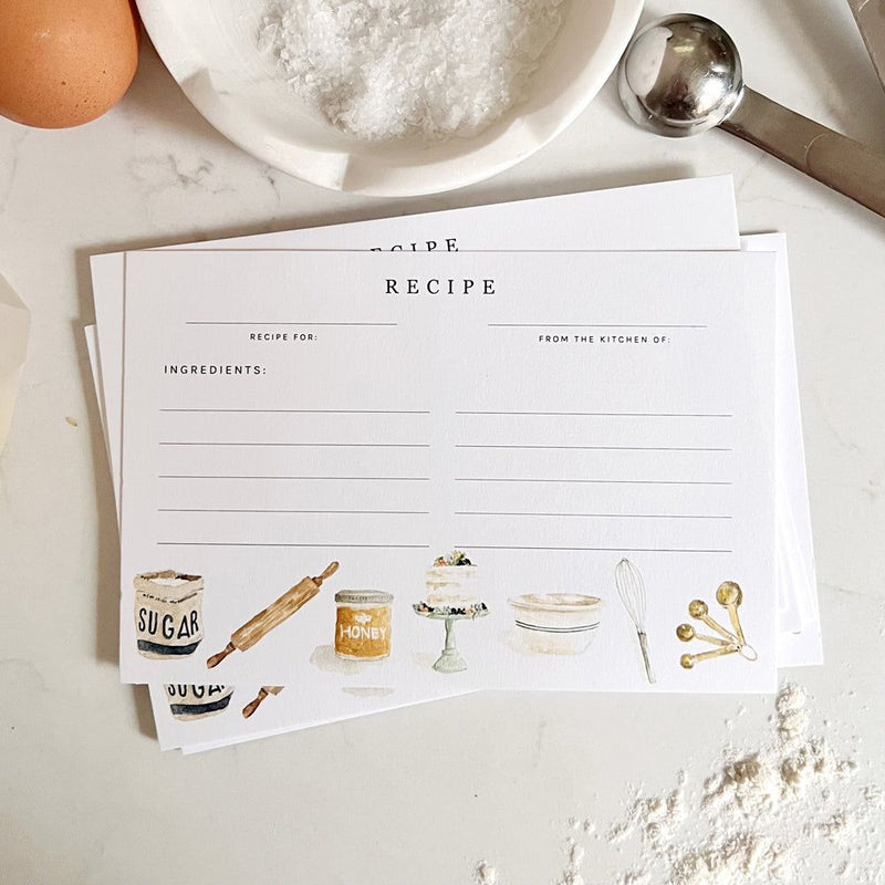 Recipe Card Set