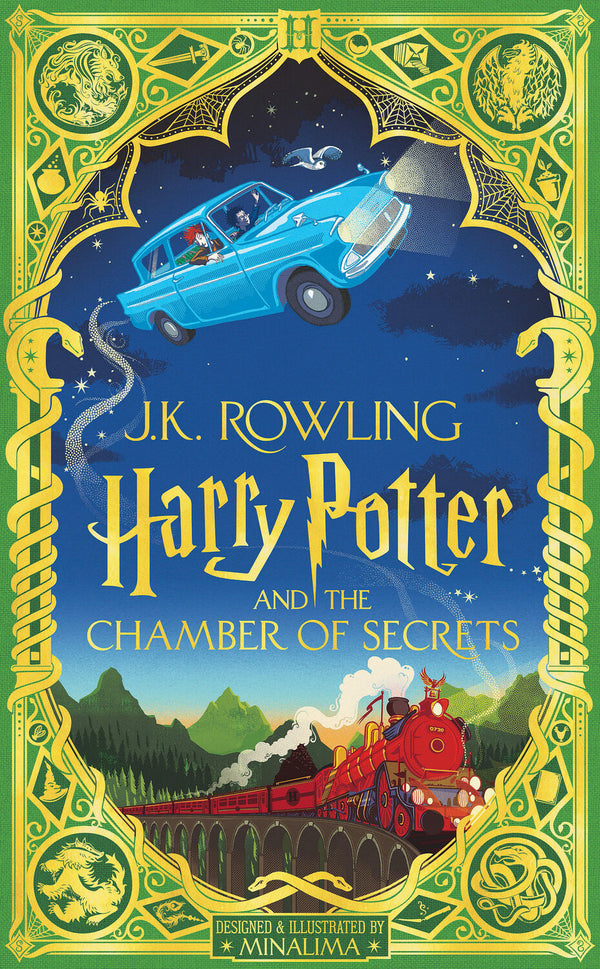 Harry Potter (Book 2): Harry Potter and the Chamber of Secrets (Minalima Illustrated Edition), J.K. Rowling