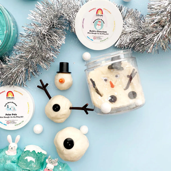 Snowman Mini Dough-to-Go