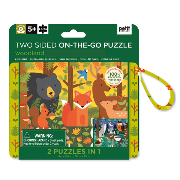 Two Sided On-the-Go Puzzle