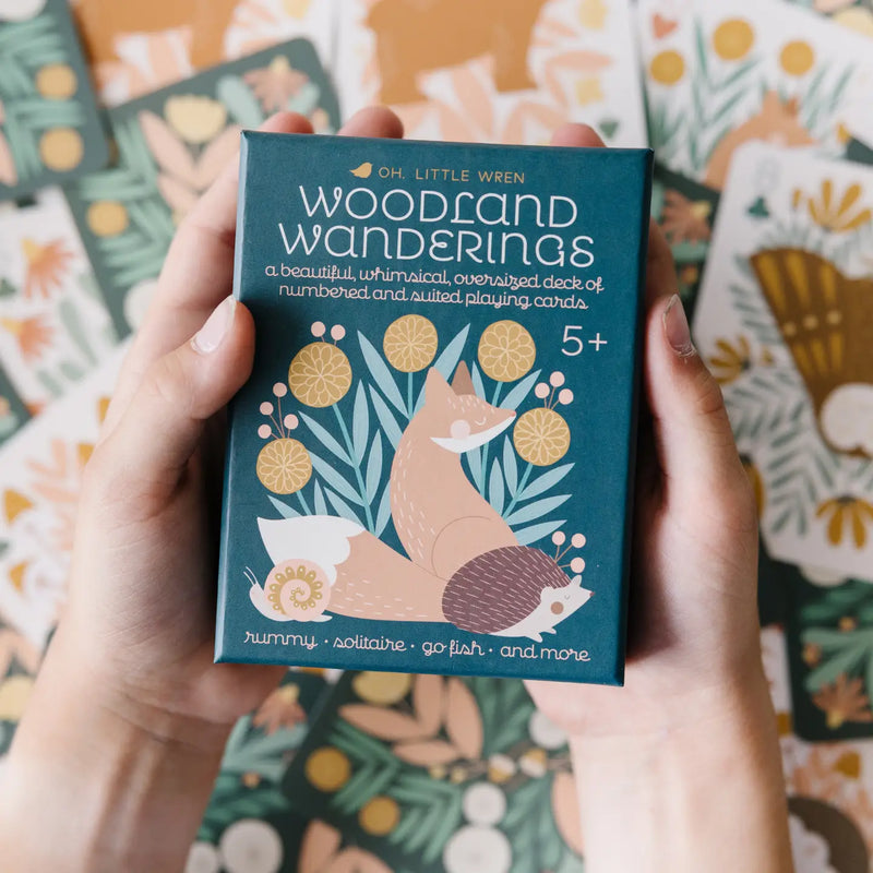 Woodland Animals Playing Cards