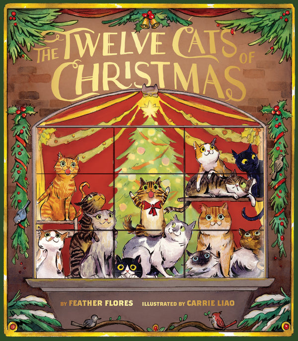 The Twelve Cats of Christmas, Feather Flores and Carrie Liao