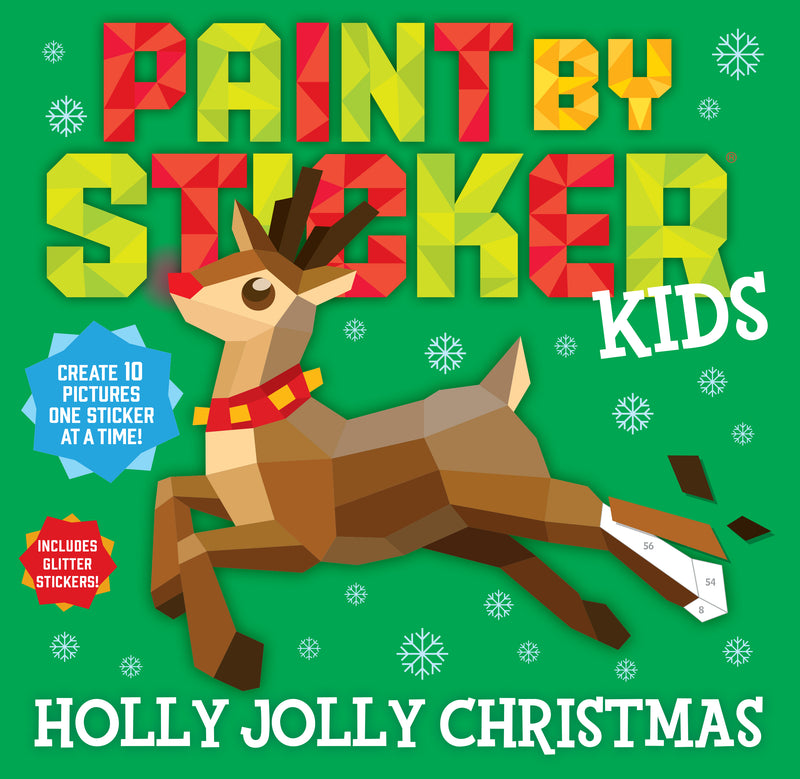 Paint By Sticker Kids: Holly Jolly Christmas