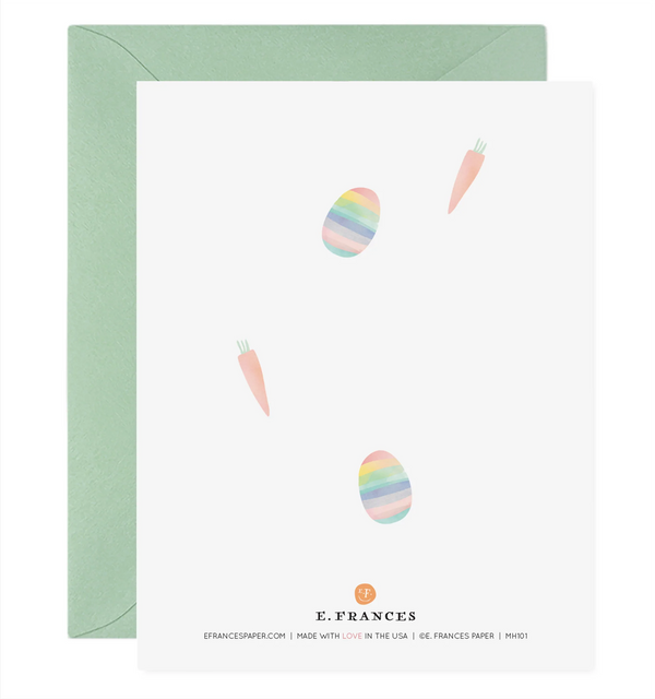 Happy Easter: Egg + Carrot