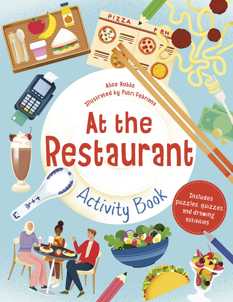 At the Restaurant Activity Book, Alice Hobbs and Putri Febriana