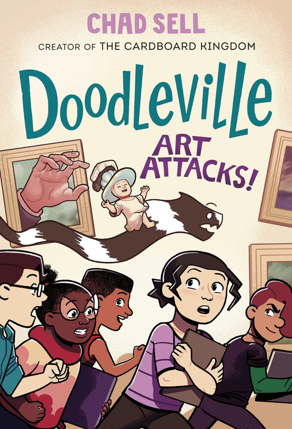 Doodleville (Book 2): Art Attacks!, Chad Sell