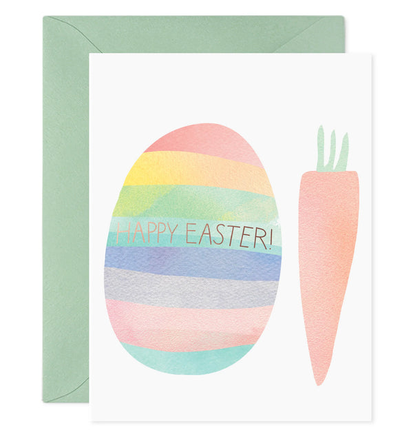 Happy Easter: Egg + Carrot