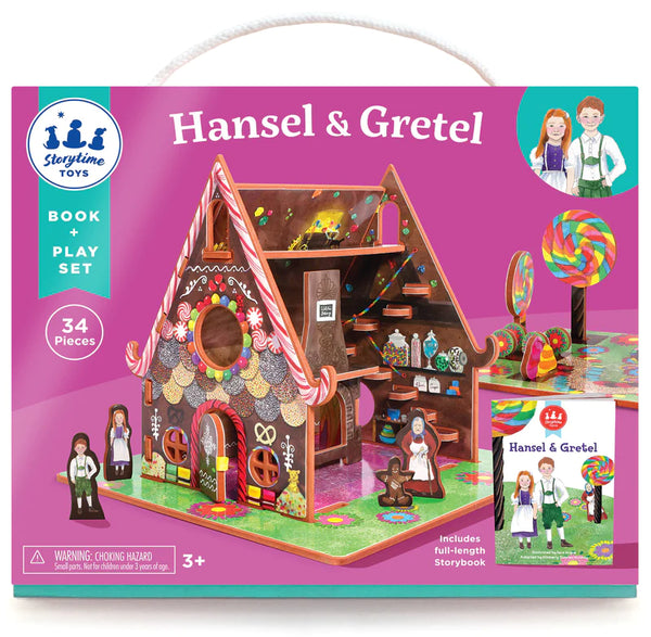 Hansel & Gretel Book & Toy Playset