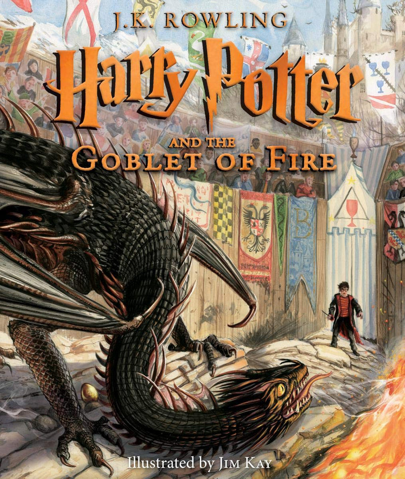 Harry Potter (Book 4): Harry Potter and the Goblet of Fire: The Illustrated Edition, J.K. Rowling