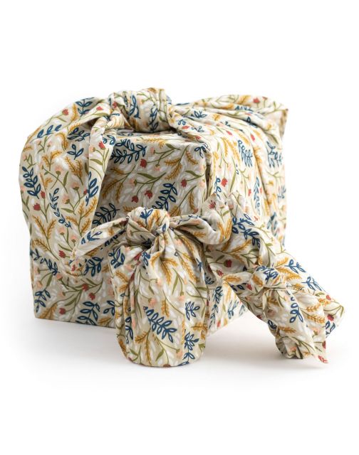 Meadow Fabric Gift Wrap Set