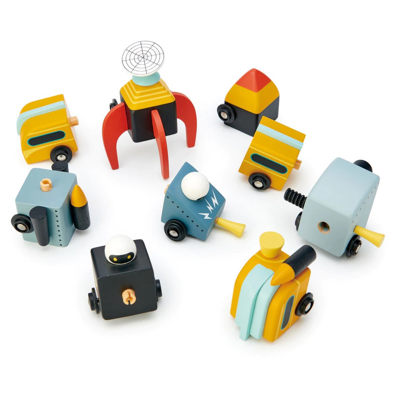 Space Race Wooden Play Set