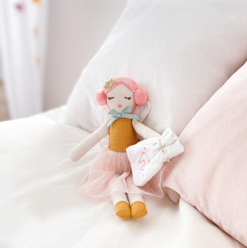 Tooth Fairy Doll with Pouch