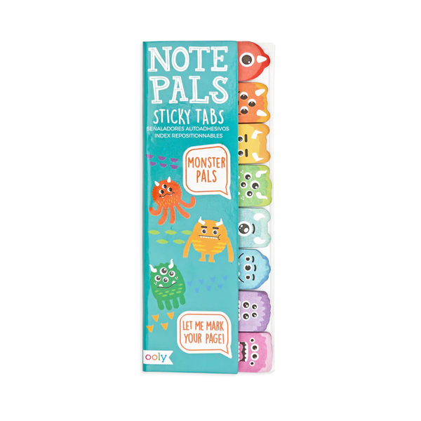 Note Pals Sticky Tabs: Monster Pals