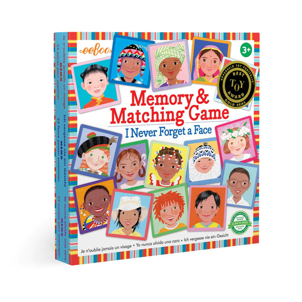 I Never Forget a Face Memory and Matching Game