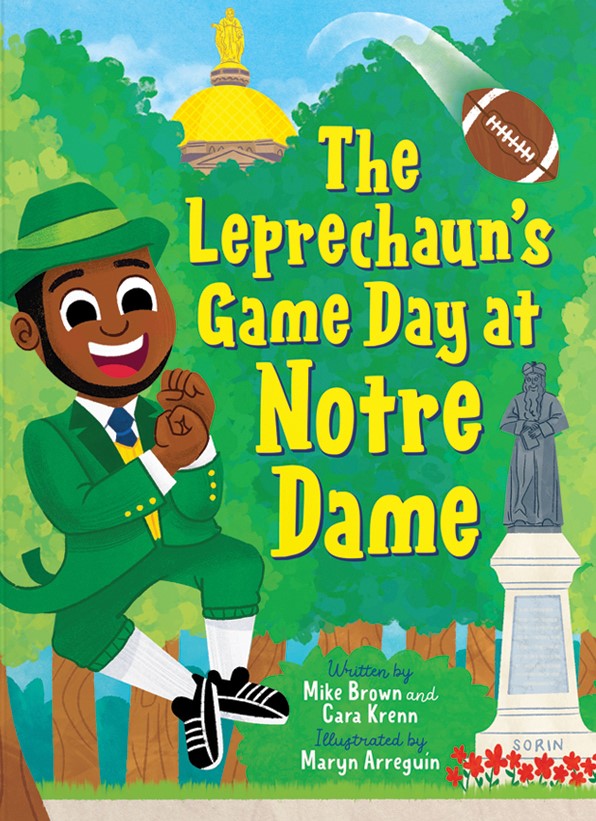 The Leprechaun's Game Day at Notre Dame, Mike Brown