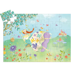 Silhouette Puzzle: The Princess of Spring, 36 piece